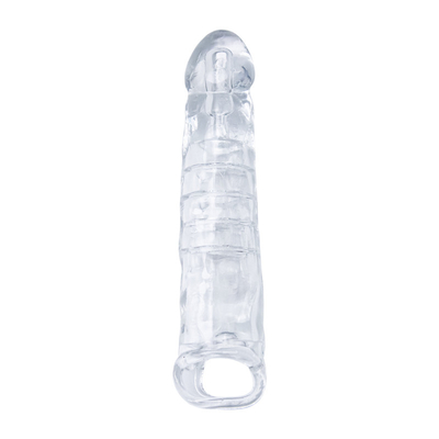Dingfoo IPX7 Crystal Penis Sleeve Improve Sexual Performance For Male DF106