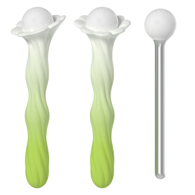 Mini Adult Toys Flower Vibrator Innovative Design Battery Wand Vibrator DF1021-2