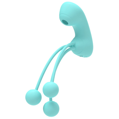 Dingfoo IPX7 Clitoral Suction Stimulator With Three Vibrating Beads DF923