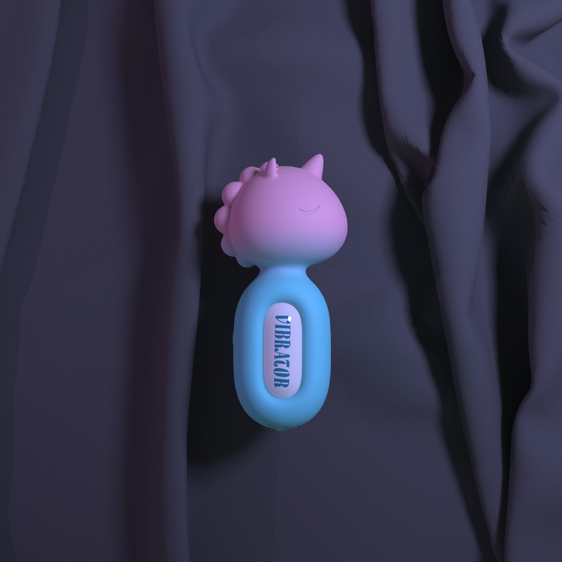 Dingfoo Ultrastrong Unicorn Wand Vibrator Miniature Vibrator Skin Friendly DF1019